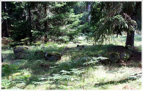 Stensättning i Sanda
