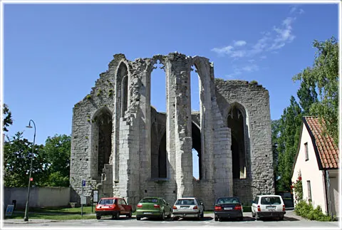 S:t Nicolai ruin, foto Bernt Enderborg