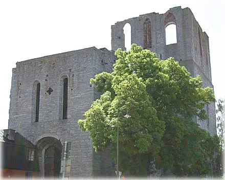 S:t Lars ruin , foto Bernt Enderborg