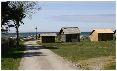 Valbybodar fiskeläge, foto Bernt Enderborg