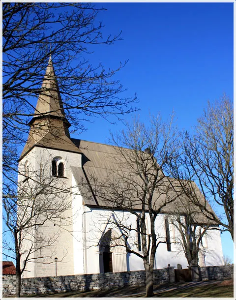 Fole kyrka, foto Bernt Enderborg