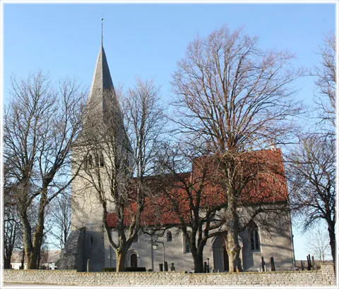 Follingbo kyrka, foto Bernt Enderborg