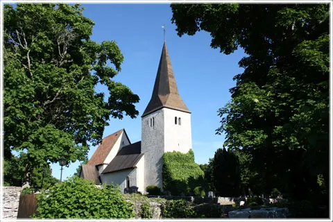 Fröjel kyrka, foto Bernt Enderborg