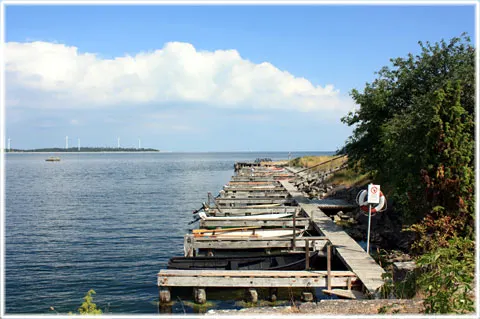 S:t Olofsholm - hamn, foto Bernt Enderborg