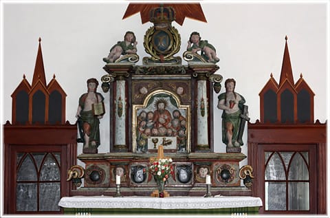 Fårö kyrka, altartavla