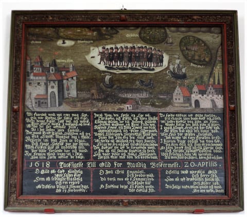 Kutatavlan i Fårö kyrka