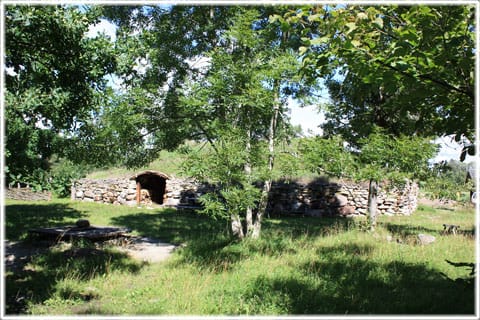 Stavgards järnåldersby i Burs