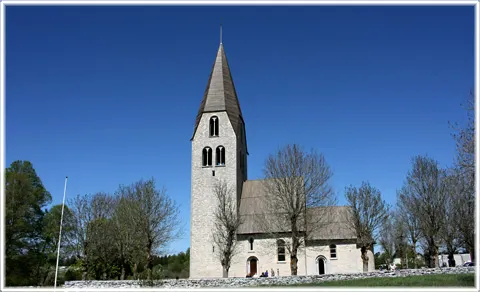 Ganthem kyrka, foto Bernt Enderborg