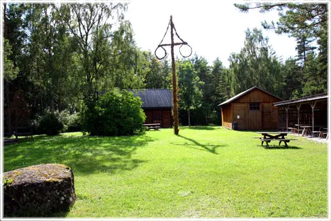 Festplatsen i Buttle, foto Bernt Enderborg