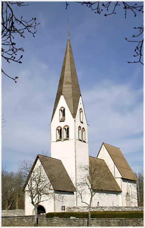 Garde kyrka, foto Bernt Enderborg