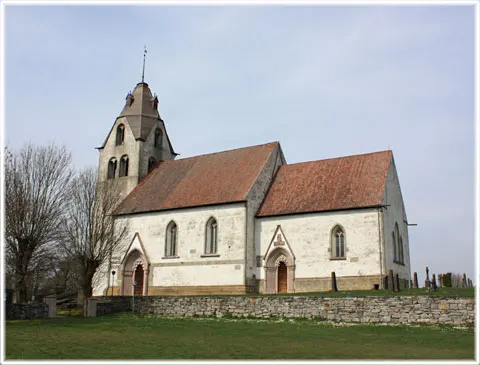 Grötlingbo kyrka, foto Bernt Enderborg
