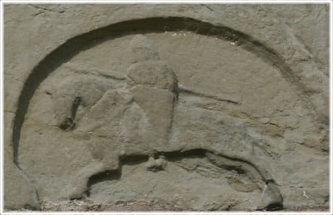 Relief Grötlingbo kyrka