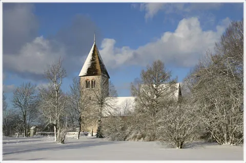 Guldrupe kyrka, foto Bernt Enderborg