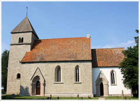 Hablingbo kyrka, foto Bernt Enderborg