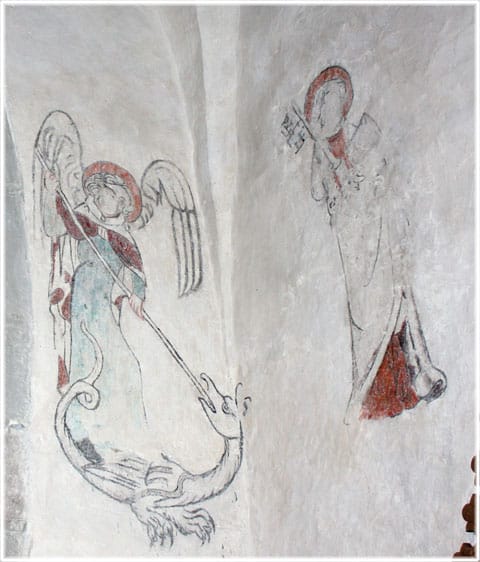 målningar, Hablingbo kyrka