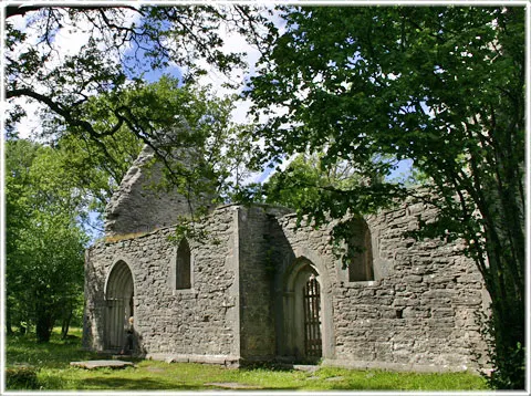 Elinghem ödekyrka, foto Bernt Enderborg
