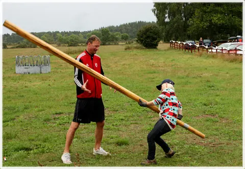Störta stång, foto Bernt Enderborg