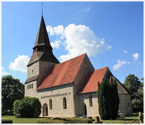 Havdhem kyrka, foto Bernt Enderborg