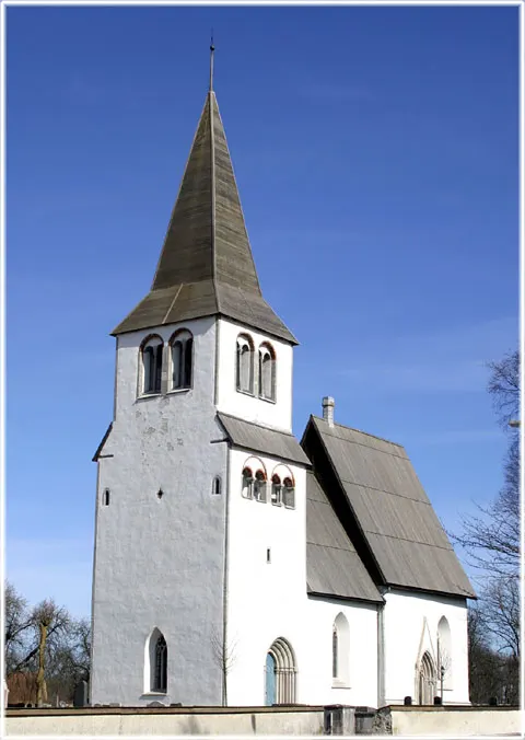 Hejde kyrka, foto Bernt Enderborg