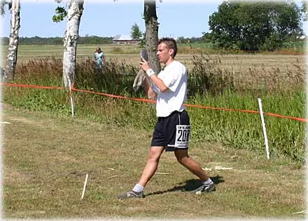 Kast varpe (varpa) , foto Bernt Enderborg