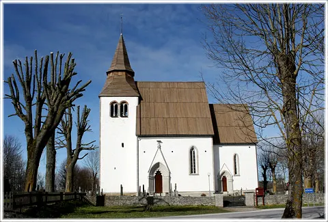 Hörsne kyrka, foto Bernt Enderborg