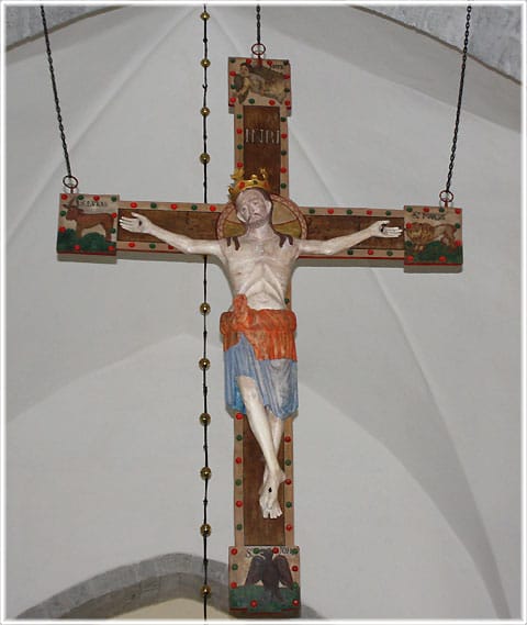 Triumfkrucifix, Kräklingbo kyrka, Gotland