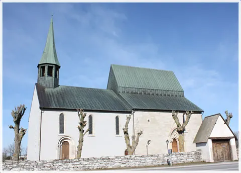 Lau kyrka, foto Bernt Enderborg