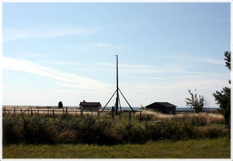 Hus fiskeläge, lysstång