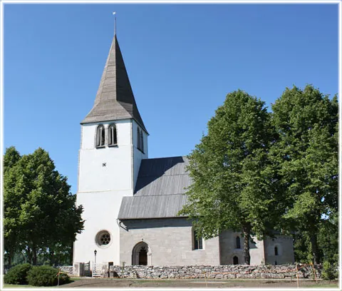 Levide kyrka, foto Bernt Enderborg