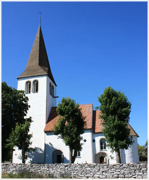 Linde kyrka, foto Bernt Enderborg