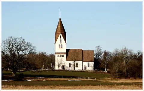 Lojsta kyrka, foto Bernt Enderborg