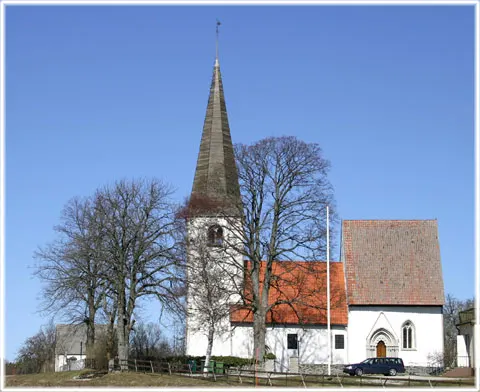 Lummelunda kyrka, foto Bernt Enderborg