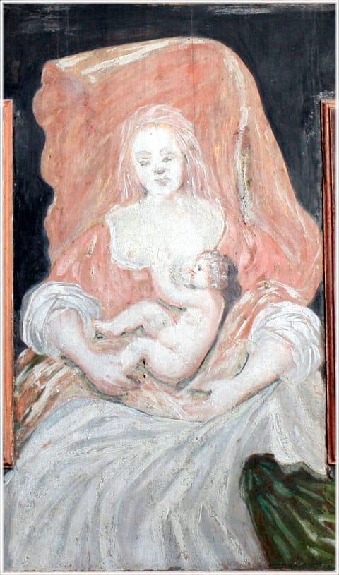 Predikstolen i Hall kyrka på Gotland