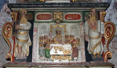 Altartavla i Mästerby kyrka