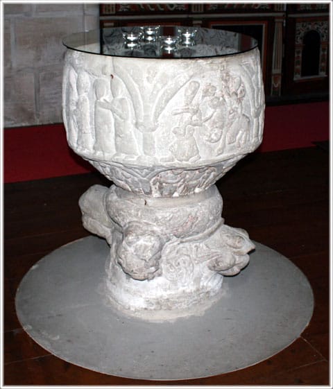 Dopfunten i När kyrka
