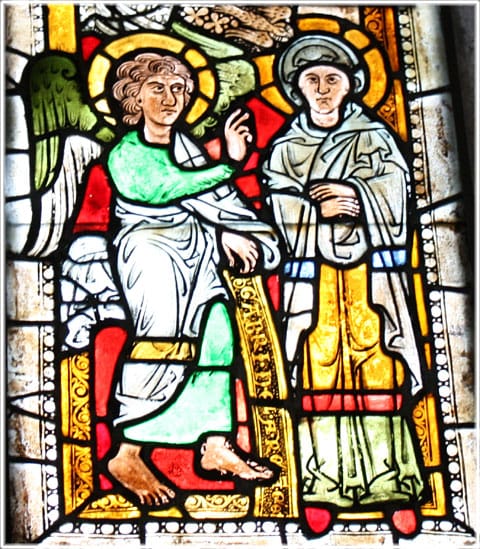 Glasmålning Lojsta kyrka