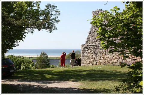 Fröjel kastal, foto Bernt Enderborg