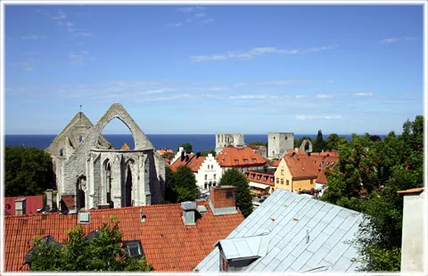 Visby växer fram, foto Bernt Enderborg