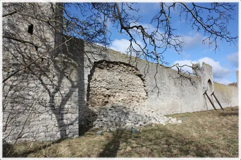 Visby underkastelsebrev, illustration Lotta Ingelse