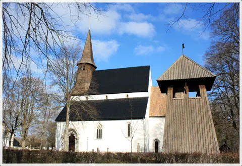 Roma kyrka, foto Bernt Enderborg
