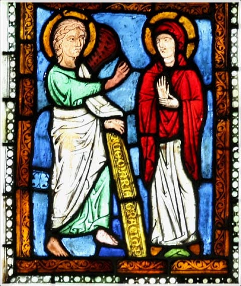 Silte kyrka, glasmålningar