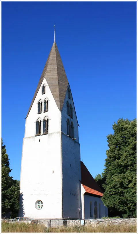 Sproge kyrka, foto Bernt Enderborg