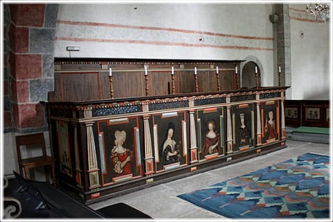 Stenkyrka kyrka, korbänk från 1300-talet