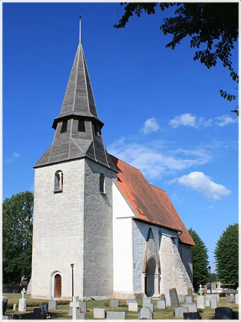Vänge kyrka, foto Bernt Enderborg