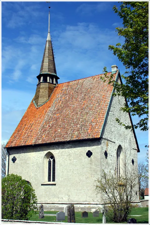 Västergarn kyrka, foto Bernt Enderborg