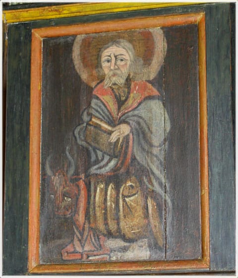 Predikstolen i Västergarn kyrka