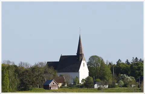 Väte kyrka, foto Bernt Enderborg
