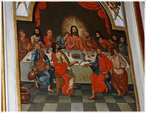 Altartavlan i Väte kyrka