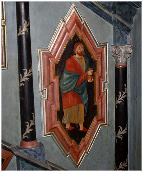 Predikstolen i Väte kyrka