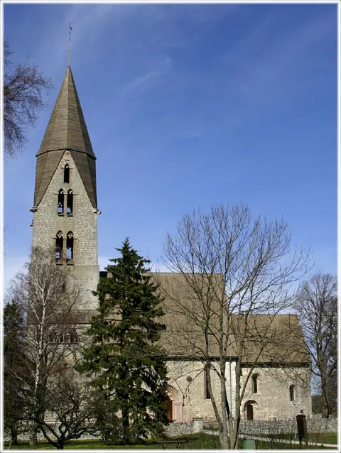 Öja kyrka, foto Bernt Enderborg